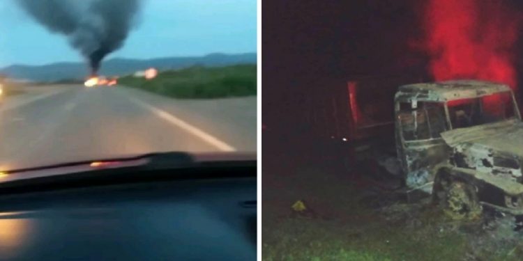 Chapada Carreta Pega Fogo Em Trecho De Entrada Na Regi O De Seabra E