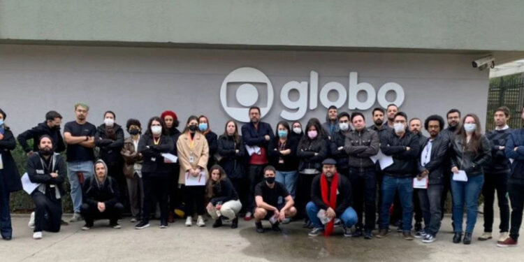 Brasil Jornalistas Da Globo E Globonews Fazem Paralisa O Por Aumento