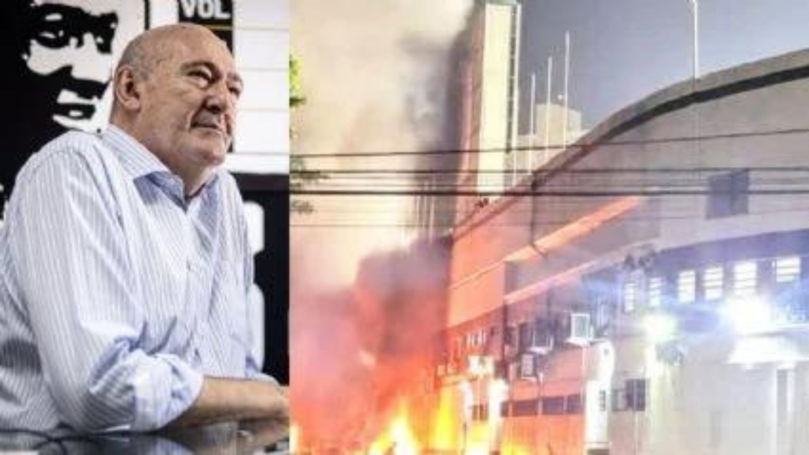 Carro de jogador do Santos é incendiado após queda para a Série B