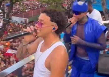 #Vídeo: Natural de Jacobina, trapper ‘Teto’ estreia no carnaval de Salvador no trio de Igor Kannário