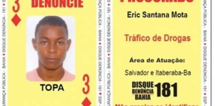 Eric Santana Mota liderava ações criminosas em Itaberaba, Boa Vista do Tupim e Marcionílio Souza | FOTO: Reprodução |