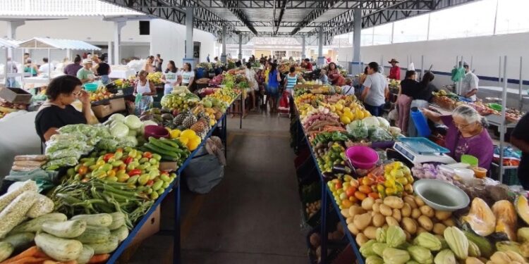 Inauguração do Mercado Municipal trouxe mais conforto para feirantes e consumidores | FOTO: Marta Medeiros/CAR |