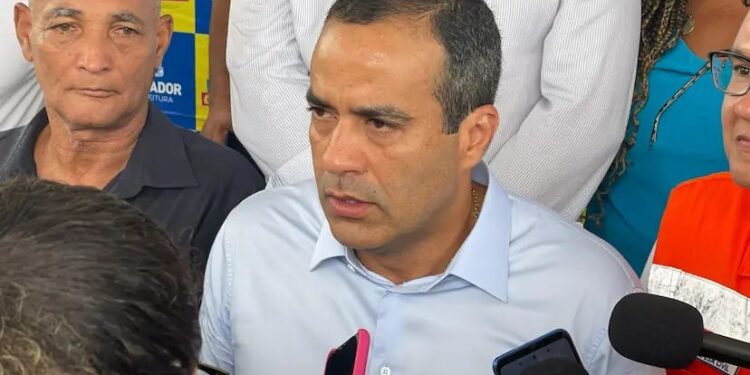 Prefeito de Salvador, Bruno Reis | FOTO: Gabriel Lopes/Bahia Notícias |