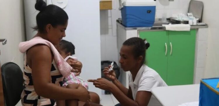 O 'Dia D' de vacinação contra a gripe registrou uma alta adesão do público-alvo em Marcionílio Souza | FOTO: Reprodução |