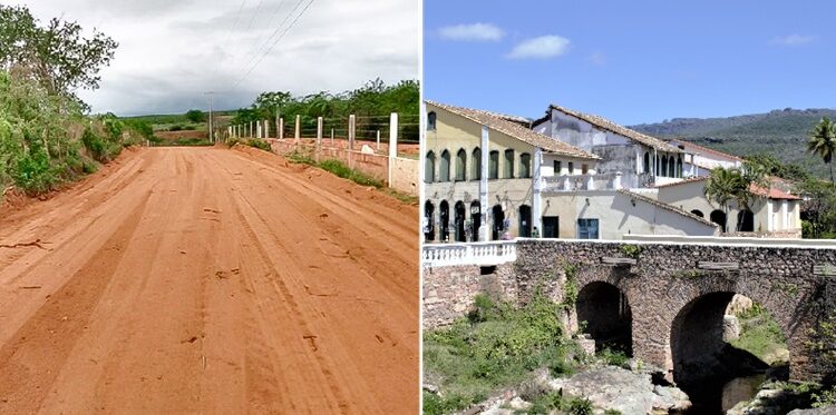 Reunião vai definir quais serão as estradas vicinais que receberão obras de manutenção em Lençóis | FOTO: Montagem do JC |