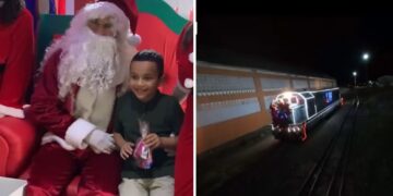 #Chapada: Trem Natalino da VLI com Papai Noel proporciona experiência inesquecível para adultos e crianças em Iaçu